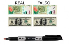 Marcador detector de billetes falsos FILGO